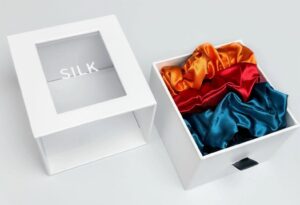 Q1: What makes your silk different from other "silk" products?
A: Every product we make uses 100% 6A grade mulberry silk — the highest commercial grade available. We don't use silk blends or synthetic satin, which means better durability, a smoother feel, and consistent quality in every order.
Q2: Can I customize products with my own brand?
A: Yes. We work with small and growing brands on custom colors, prints, packaging, and branding across our scrunchies, sleep masks, and pillowcases, so the final product reflects your brand, not a generic template.
Q3: What's your minimum order quantity (MOQ)?
A: We offer low MOQs designed for small businesses and new brands, so you can start with a manageable order and scale up as your line grows. Reach out to us for current MOQ details by product type.
